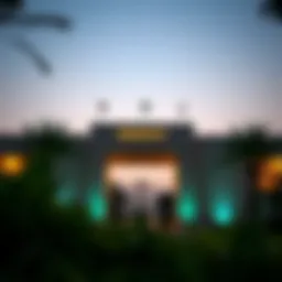 Gateway symbolizing residency in the UAE