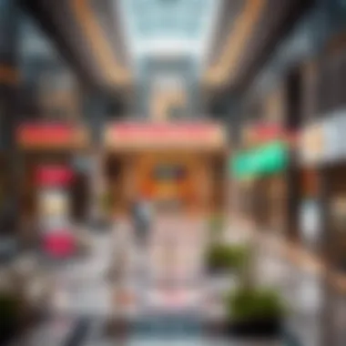 Diverse Banking Choices in Dubai A digital illustration of various banking options available in Dubai
