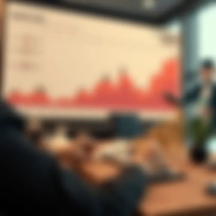 Real estate investment opportunities chart analyzing market trends