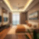Modern room interior near Deira City Center