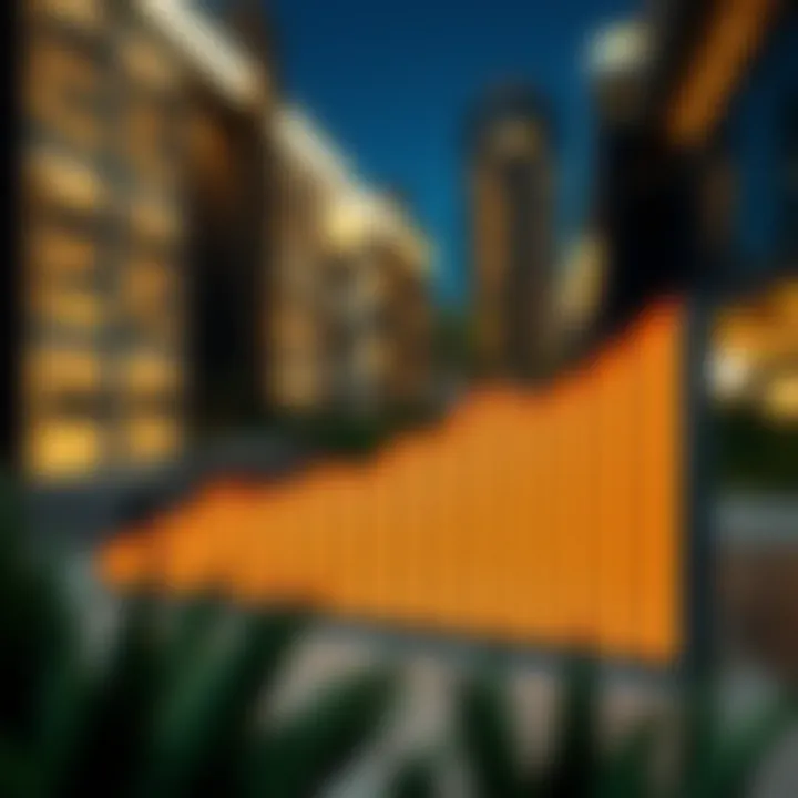 Rental Market Trends Overview Graph depicting rental market trends in Al Warqa