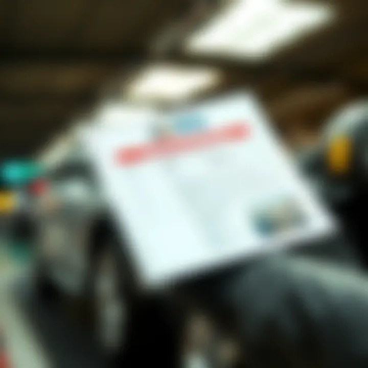 Documentation required for RTA vehicle inspection