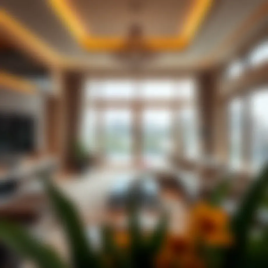 Luxurious living space at Samaya Hotel Apartments