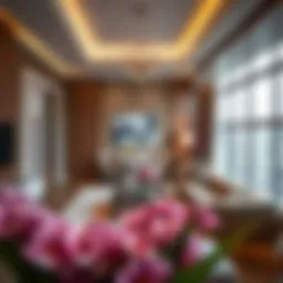 Elegant and modern living space in Savoy Hotel Apartment