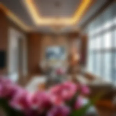 Elegant and modern living space in Savoy Hotel Apartment