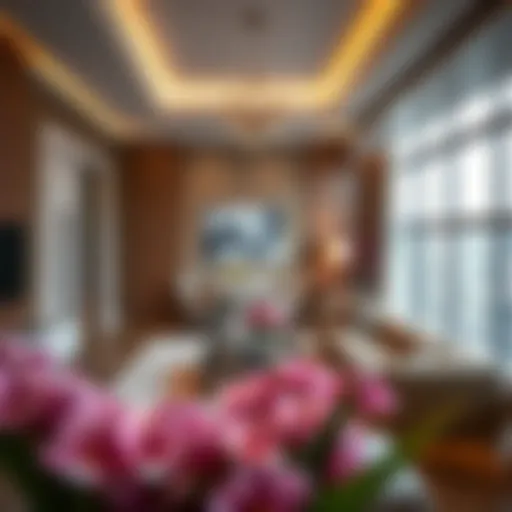 Elegant and modern living space in Savoy Hotel Apartment