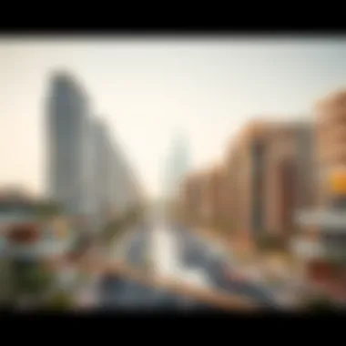 Investment Opportunities in Dubai A collage of investment opportunities in Dubai's real estate market.