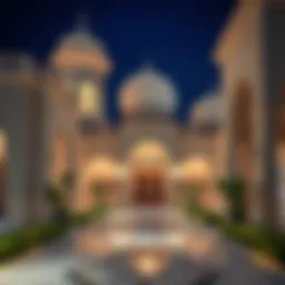 Elegant architectural design of Shalihats in Mubzirah