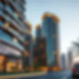 Stunning view of Sparkle Towers showcasing its unique architecture