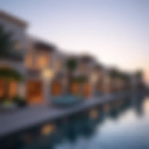 Architectural Elegance of Sur la Mer Townhouses Architectural elegance of Sur la Mer Townhouses