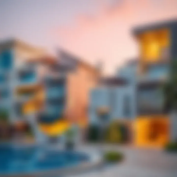 Investment options displayed through various property types