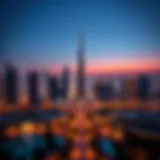 Luxurious skyline view of Dubai showcasing high-end properties