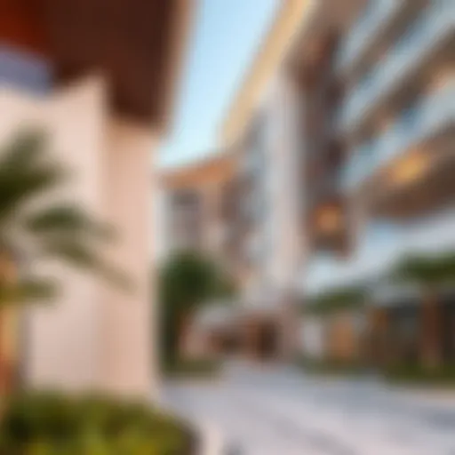 Architectural design of Talia Emaar showcasing modern aesthetics