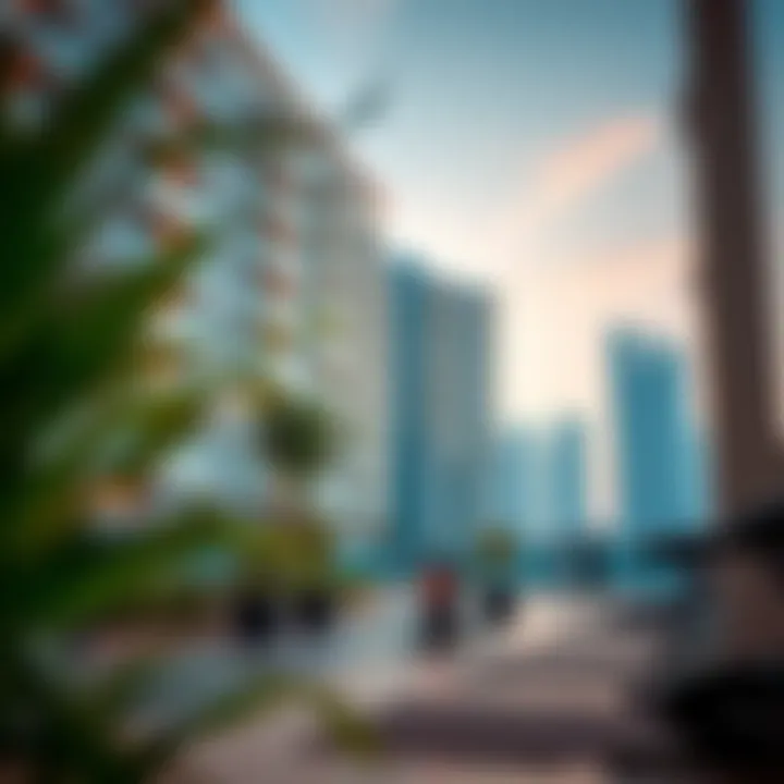 A stylish apartment building located near a well-equipped gym.