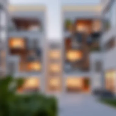 A layout comparison of different residential configurations in Tilal Al Furjan