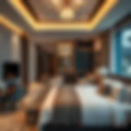 Luxurious suite interior at Time Oak Hotel