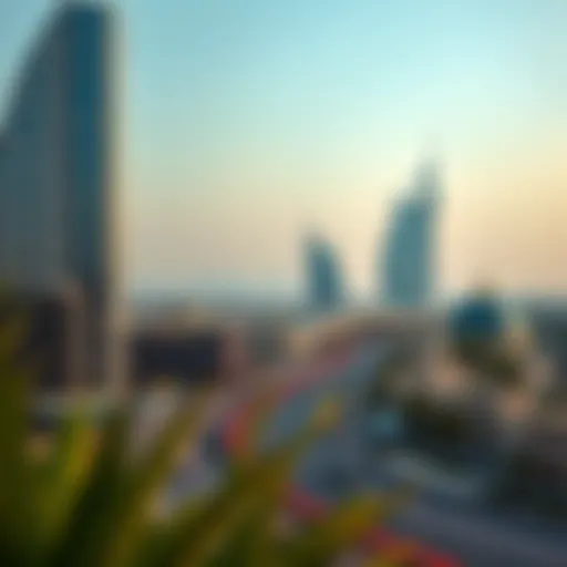 Stunning view of Al Ain's skyline