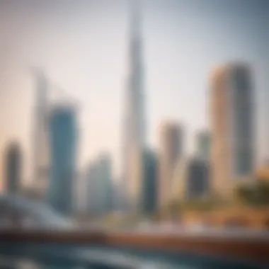 Iconic architectural landmarks representing Dubai's real estate investments