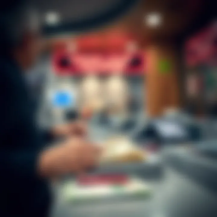 Close-up of Currency Exchange Detailed view of currency notes exchanged at the counter