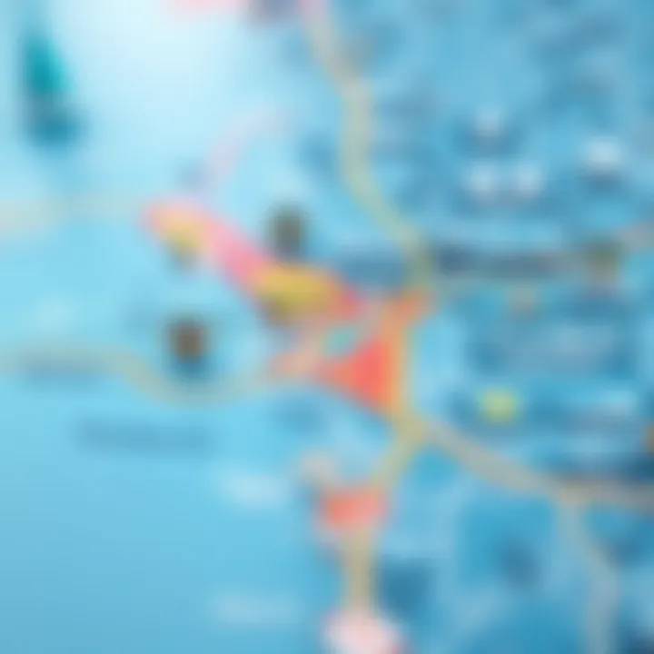 Mapping DLD Projects Across Dubai Current DLD project map in Dubai