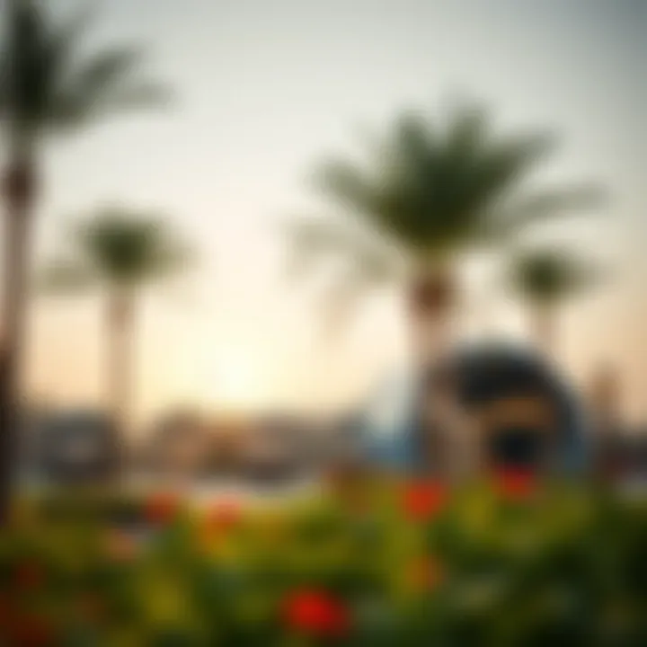 Community park in اسكان زايد highlighting recreational facilities