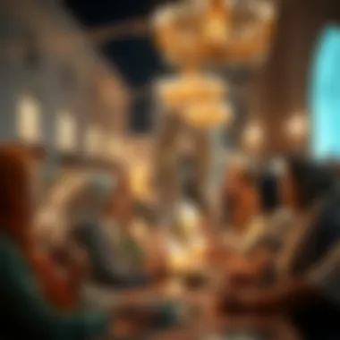 Cultural gathering during Ramadan