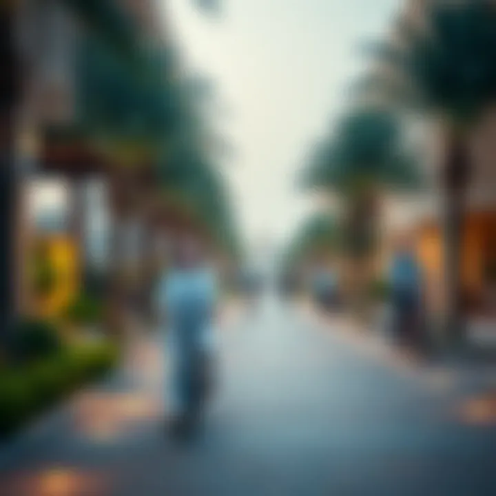 Vibrant community life in فلج هزاع showcasing parks and recreational facilities