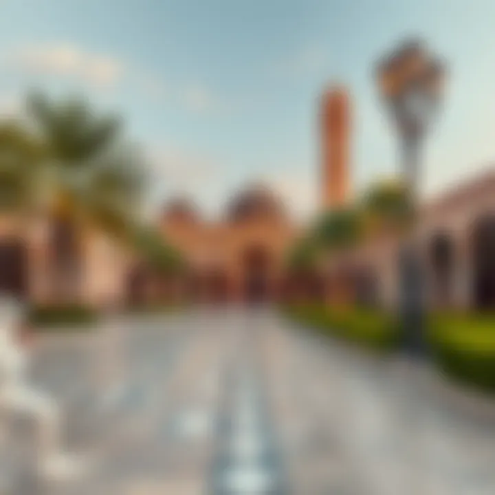 Historical landmarks in فلج هزاع reflecting its rich cultural heritage