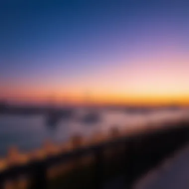 Serene Sunset at Marina Beach Breathtaking view of Marina Beach at sunset