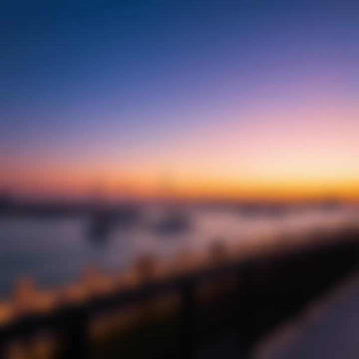 Serene Sunset at Marina Beach Breathtaking view of Marina Beach at sunset