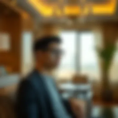 Residency Considerations: Navigating Overstay Fines A person contemplating residency options in Dubai