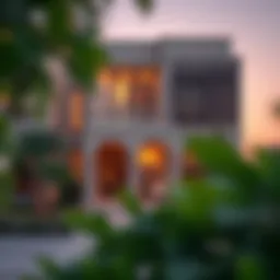 Architectural elegance of Shamsa Townhouse