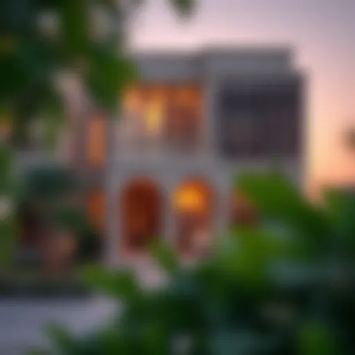 Architectural elegance of Shamsa Townhouse