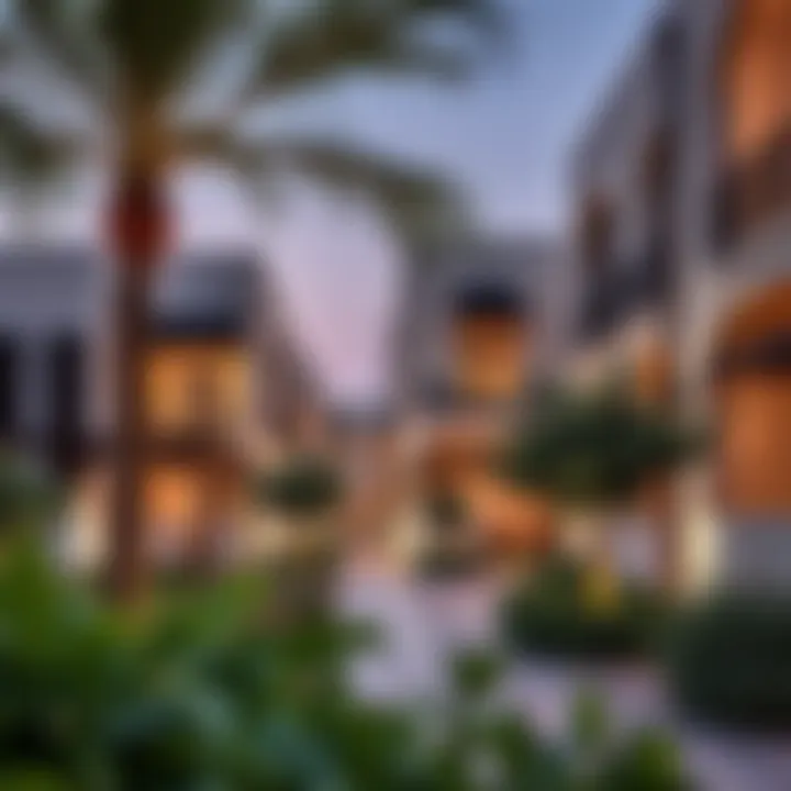 Community features of Expo City