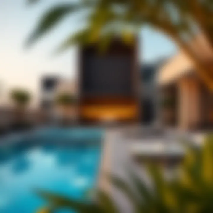 Lifestyle amenities in Shamsa Townhouse