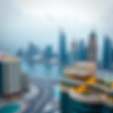 Dubai Skyline: A View of Modernity Dubai skyline showcasing modern architecture