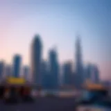 Luxurious Dubai skyline showcasing high-end properties