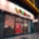 Exterior view of Viva Supermarket showcasing its vibrant signage and entrance.