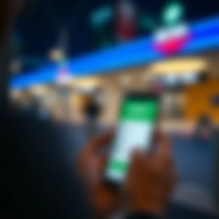 A user accessing DEWA app on a smartphone